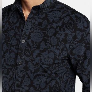 Floral Stretch cotton Shirt